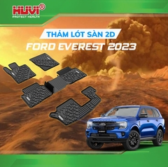 Thảm lót sàn ô tô Ford Everest 2023+ 2D cao cấp