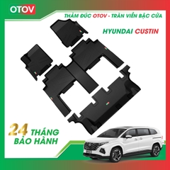 Thảm Đúc OTOV Tràn Viền Bậc Cửa Cho Xe Hyundai Custin 2023+