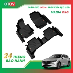 Thảm Đúc OTOV Tràn Viền Bậc Cửa Cho Xe Mazda CX5 2018+