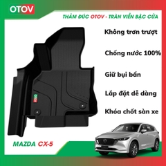 Thảm Đúc OTOV Tràn Viền Bậc Cửa Cho Xe Mazda CX5 2018+