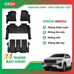 Thảm Đúc OTOV Tràn Viền Bậc Cửa Cho Xe Innova 2023+