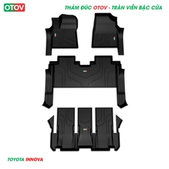 Thảm Đúc OTOV Tràn Viền Bậc Cửa Cho Xe Innova 2023+