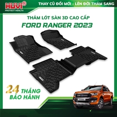 Thảm lót sàn ô tô Ford Ranger 2023 3D cao cấp