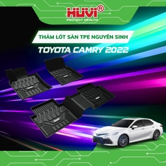 Thảm lót sàn ô tô Toyota Camry 2019-2023 3D cao cấp