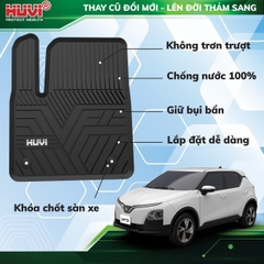 Thảm Lót Sàn Ô Tô Vinfast VF5 2D Nhựa TPE Cao Cấp