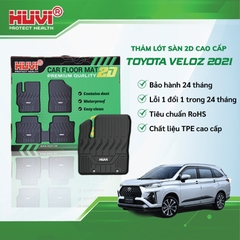 Thảm lót sàn ô tô Toyota Veloz 2022-2023 2D Cao Cấp