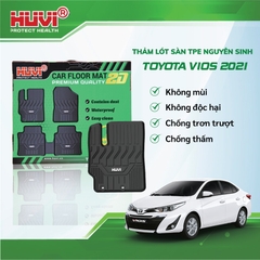 Thảm lót sàn xe ô tô Toyota Vios 2018-2023 2D Cao Cấp