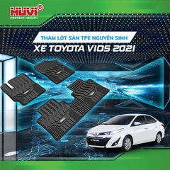 Thảm lót sàn xe ô tô Toyota Vios 2018-2023 2D Cao Cấp