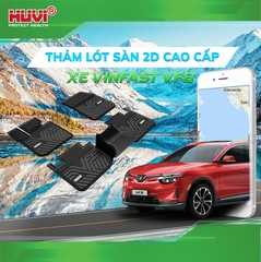 Thảm lót sàn ô tô Vinfast VF8 2D cao cấp