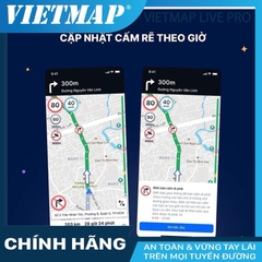 Vietmap Live Pro Chính Hãng 1 - 2 Năm Bản Quyền VietMap