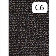Thảm Lót Sàn 360 7 Chỗ - Màu Đen Chỉ Kem A1