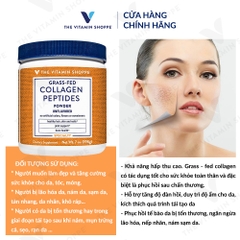 Thực phẩm bảo vệ sức khỏe GRASS-FED COLLAGEN PEPTIDES POWDER