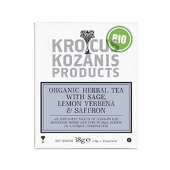 Trà thảo mộc organic Krokos Kozanis