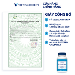 Thực phẩm bảo vệ sức khỏe BUFFERED C-COMPLEX