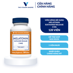 Thực phẩm bảo vệ sức khỏe MELATONIN SUSTAINED RELEASE 3 MG
