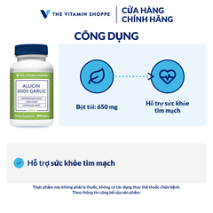 Thực phẩm bảo vệ sức khỏe ALLICIN 6000 GARLIC