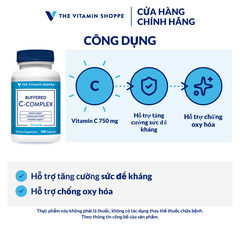 Thực phẩm bảo vệ sức khỏe BUFFERED C-COMPLEX