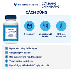 Thực phẩm bảo vệ sức khỏe BUFFERED C-COMPLEX