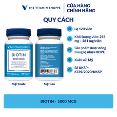 Thực phẩm bảo vệ sức khỏe BIOTIN