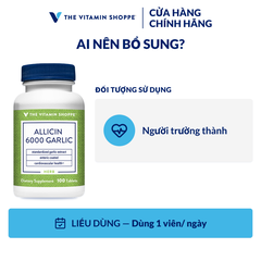 Thực phẩm bảo vệ sức khỏe ALLICIN 6000 GARLIC