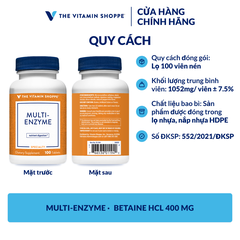 Thực phẩm bảo vệ sức khỏe MULTI-ENZYME