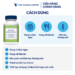 Thực phẩm bảo vệ sức khỏe ALLICIN 6000 GARLIC