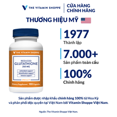 Thực phẩm bảo vệ sức khỏe REDUCED GLUTATHIONE 250 MG