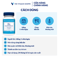 Thực phẩm bảo vệ sức khỏe VITAMIN D3