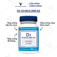 Thực phẩm bảo vệ sức khỏe VITAMIN D3