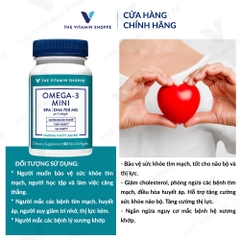 Thực phẩm bảo vệ sức khỏe OMEGA-3 MINI