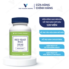 Thực phẩm bảo vệ sức khỏe RED YEAST RICE 1200 MG