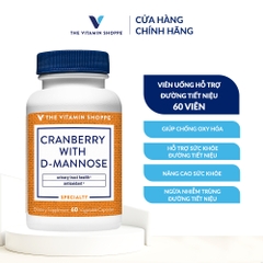 Thực phẩm bảo vệ sức khỏe CRANBERRY WITH D-MANNOSE