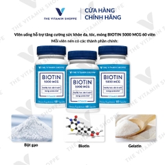 Thực phẩm bảo vệ sức khỏe BIOTIN