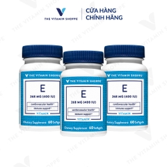 Thực phẩm bảo vệ sức khỏe  E 268 MG (400 IU)