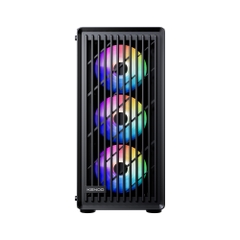 Vỏ máy tính KENOO ESPORT AF301 - 3F - Màu Đen