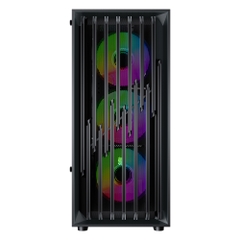 Vỏ máy tính KENOO ESPORT EM730 - 3F (Màu Đen)