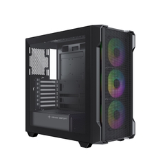 Vỏ máy tính KENOO ESPORT FM800 - V3 - Màu Đen