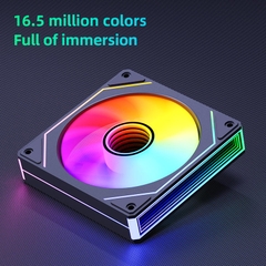 Quạt tản nhiệt KENOO ESPORT RGB INF1 - 2025 (Fan12) - Màu Đen