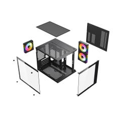 Vỏ máy tính KENOO ESPORT MCK100 - Màu Đen