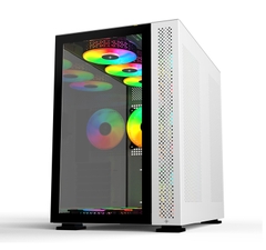Vỏ máy tính KENOO LUXE V1 - Màu Trắng