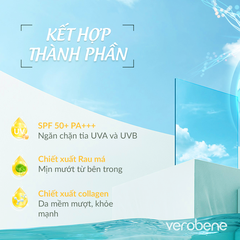 Kem Chống Nắng Verobene Sun Cream SPF 50 PA+++ CHÍNH HÃNG Hàn Quốc