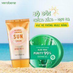 Kem Chống Nắng Verobene Sun Cream SPF 50 PA+++ CHÍNH HÃNG Hàn Quốc