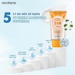 Kem Chống Nắng Verobene Sun Cream SPF 50 PA+++ CHÍNH HÃNG Hàn Quốc