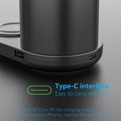 Đèn để bàn kèm đế sạc không dây KCLUX DL40001