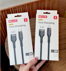 CÁP SẠC KCLUX C30137 USB - MICRO V8 DÀI 2M