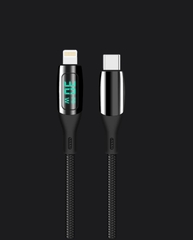 CÁP SẠC DÙ 30W KCLUX C30133 ( C to Lingtning - có đèn báo )