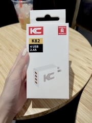 Củ sạc 4 cổng USB KC K82
