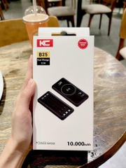 Sạc dự phòng KC B25 ( 10.000mAh - hỗ trợ sạc không dây )