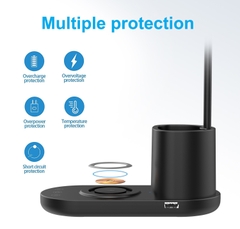 Đèn để bàn kèm đế sạc không dây KCLUX DL40001