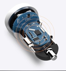 Tẩu sạc điện thoại trên ô tô KC Cg88